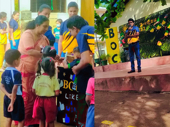 New Year celebration of preschool children 2023.04.05