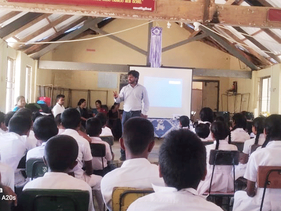 Uduwela school awareness program