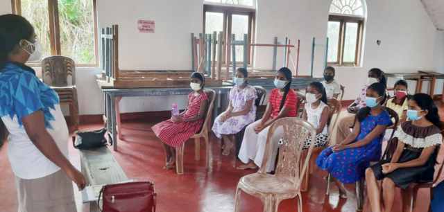child awareness program in Madadeniya GN