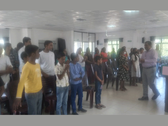 children gathering program DS office
