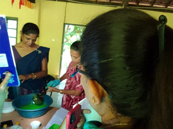 cleaning agent production training haputhale egodagama
