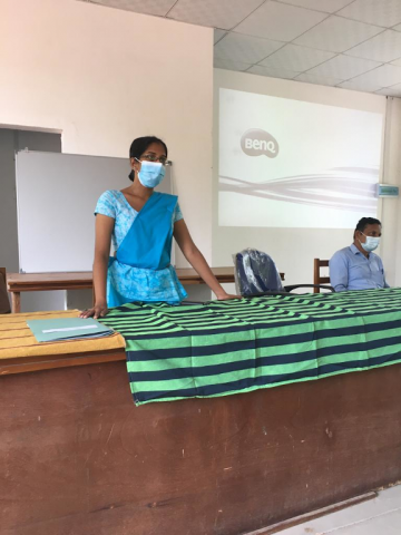 Educating community and public officials on human trade 