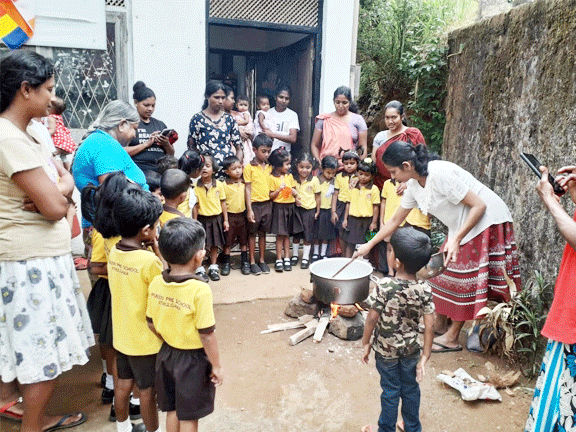 Ethulgama Pubudu Pre school food program