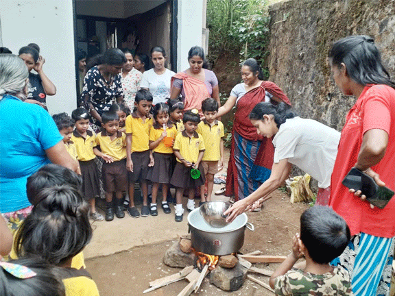 Ethulgama Pubudu Pre school food program