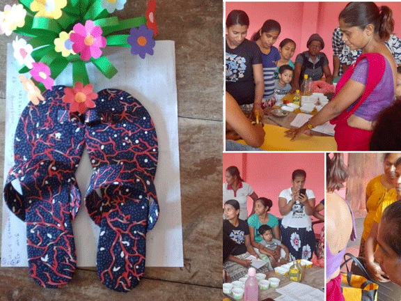 Footwear training program milapitiya north