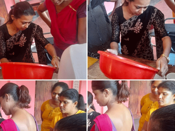 Footwear training program milapitiya north