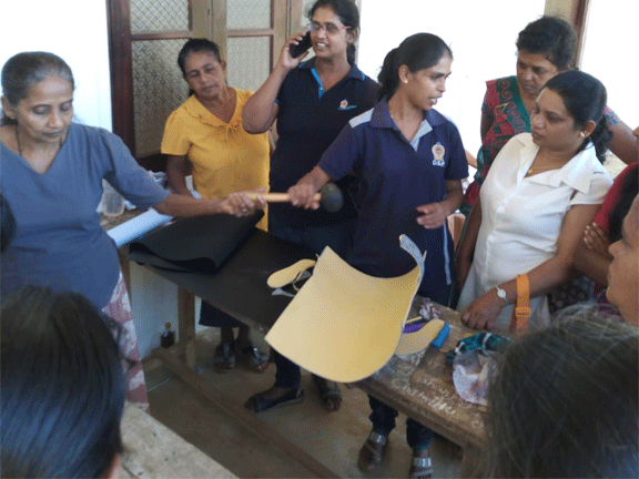 Footwear training program shriyagama