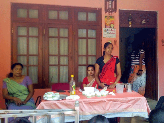 Soap and Mushroom production in Hanthana